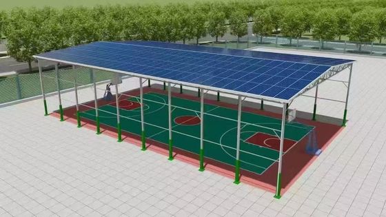 টেকসই সৌর শক্তি প্যানেল একক 156mm*156mm সৌর কোষ এবং 3.2mm কম লোহা গ্লাস পরিবেশ বান্ধব শক্তি জন্য
