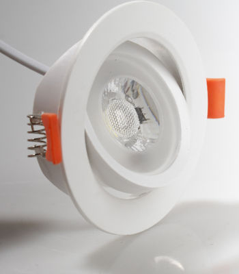 3 ওয়াট / 5 ওয়াট / 7 ওয়াট ইকো প্লাস্টিক LED SMD ডাউনলাইট 97Ra 550lm