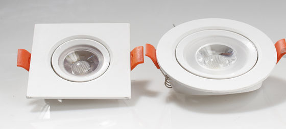 3 ওয়াট / 5 ওয়াট / 7 ওয়াট ইকো প্লাস্টিক LED SMD ডাউনলাইট 97Ra 550lm